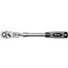 WGB Das Werkzeug Chiave a cricchetto telescopica a snodo da 1/2, 72 denti, conforme alla norma DIN 3122, lunghezza da 350 a 490 mm