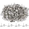 SUPERFINDINGS 400 puntine da tappezzeria rotonde a forma di fiore vintage per tappezzeria, chiodi decorativi in schiuma per divano, decorazione per sedie, letto, mobili