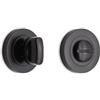 Infinity Decor Serratura a scatto per porte del bagno e WC, con rilascio di emergenza, in varie finiture (nero opaco)