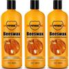 PIPIHUA Cera d'api per Mobili, Naturale Cera per Legno Incolore per la Cura dei Mobili e la Protezione del Legno per Interni ed Esterni, Olio per Mobili e Mordente per Legno 480ml, 3 Pezzi