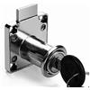 TopHomer Serratura a camma per cassetti da 22 mm/32 mm, serratura a cilindro per mobili con set di chiavi, serratura per porta in vetro, serratura per cassetti per porte a cerniera, serratura di sicurezza per