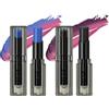 HQDA Balsamo labbra e tinta per guance che cambiano colore - Rossetto idratante con idratazione a lunga durata, tinta naturale regolabile a PH per labbra e guance (# 01+02)