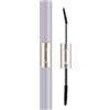 Meidimeijia 2-in-1 Mascara Crema doppia testa - allungamento e volumizzazione, impermeabile, a prova di macchie, clump-free (1# Nero)