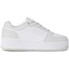 Champion Rd18 Twin Plat Low Cut Shoe, Scarpe Donna, Bianco, 44 EU