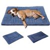 BVAGSS Cuscino per Cane Reversibile, Ultra Morbido Materassino Lavabile, Ortopedico Letto per cani Cuscino Cane Memory Foam Suave y Cálido XH079 (106x71x4cm,Navy)
