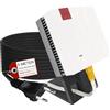 TronicXL 5 m di estensione + supporto ripetitore W-LAN compatibile con Fritz Repeater 600 1200 1750E 2400 AVM Fritz! Supporto 500 cm