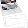 WOXJENA 2 Pezzi Copritastiera PC Universale in Silicone, 15-17 Pollici, tastiera portatile accessori pc portatile, Lavabile e Riutilizzabile, Copri Tastiera per Laptop
