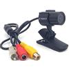 CNDST CCTV Hd Mini Proiettile Telecamera di Sicurezza 1200TVL 2.8mm Obiettivo grandangolare con Staffa Piccola Telecamera di Sorveglianza Esterna Indoor Macchina Fotografica Analogica (DST-190CW)