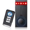EXTRACTME Sistema di allarme per auto, allarme di vibrazione senza fili, sistema di protezione antifurto, 108 dB, sistema di allarme antifurto con telecomando, allarme antifurto con attacco magnetico per auto