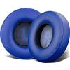 SOULWIT Cuscinetti Auricolari di Ricambio per JBL E35 E45 E45BT Duet BT Cuffie Wireless Bluetooth, Cuscinetti Auricolari con Pelle Proteica più Morbida, Schiuma di Isolamento Acustico(Blu)