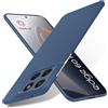 Bastmei Cover per Motorola Moto Edge 60 Fusion/Moto Edge 60, Ultraleggero Ultrasottile Antiscivolo AntiGraffio Protezione della Telecamera, PC Rigido Smerigliato Cover per edge60 Fusion 6,67" (Blu)