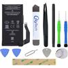 OnlyTech - Kit di riparazione Batteria Premium di Ricambio GP5JE per Google Pixel 7A - 4385mAh - Qualità Originale con 10 Strumenti e Adesivo