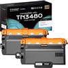 iNKPAD - Toner d'inchiostro nero di ricambio TN3480 TN-3430 TN-3480 per stampante Brother HL-L5100DN MFC-L5750DW MFC-L5700DN HL-L5100DNT HL-L5100DNTT HL-L5000DN HL-L5200DW DCP-L5500DN