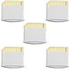 chenyang Micro SD TF to SD Card Kit Mini Adaptor for Extra Storage Mac Air/Pro/Retina White