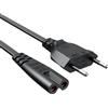 Bromae Cavo di alimentazione 2 m C7 per stampante HP OfficeJet Pro 4650 6978 8035 8025 8600 9015 8710 4630 8028 8020 8720 9025 8610 5212 5255, Envy, DeskJet, Photosmart Serie Stampante Euro 2 Poli Cavo ig