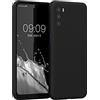 kwmobile Cover per Motorola Moto G31 / Moto G41 Custodia - Back Case per Smartphone in Silicone TPU - Protezione Gommata - nero