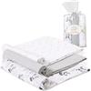 Interbaby Confezione da 3 manici panda grigio