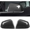TTCR-II 2 PCS Compatibile con Calotte Specchietti Tesla Model Y 2020-2024 | Sinistra + Destra Copri Specchietto Laterale Retrovisore Model Y Tappi Specchietti per Tesla MY Accessori-Fibra di Carbonio
