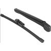 Unifizz Set di braccio e lama per tergicristallo posteriore Unifizz da 11 pollici (285 mm) per Ford EcoSport 2013-2017 Nero
