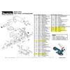 Makita 322810-8-4210 - Mandrino di ricambio originale 4191 D