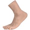 YEEFAIRY Manichino Piede Falso in Silicone Restituzione Realistica 1:1 Morbido e Flessibile Modello per Pratica Mostra Gioielli Protesi Manicure e Collezioni d'Arte (Uomo, Sinistro, Pelle Media)