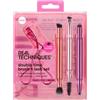 Real Techniques Double Time Brush & Lash Set 4 Stk. Set di pennelli 1 pz.