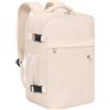 KIRFEIHT Bagaglio a Mano 40x30x20 per Ryanair Zaino da Viaggio Aereo Piccolo - 24L Borsa da Viaggio per Cabina, Zaini Universali per Uomo e Donna per Scuola Trekking Lavoro - Beige