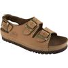 Dr.scholl's Scholl Air Bag Back Sandalo Con Cinturino Tomaia In Nubuck Colore Cuoio Misura 39