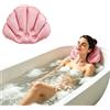 KOQAIIZ Cuscino per vasca da bagno, con 2 potenti ventose,per una presa salda,Cuscini per Vasca da Bagno Ergonomici, per un rilassamento ottimale del collo