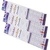 NKlaus 3X Bastoncini di Incenso Goloka alla Lavanda 45g - Incenso Arrotolato a Mano dall'India con Profumo di Lavanda Rilassante - Ideale per Meditazione, Yoga e Aromaterapia