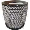 PIZZITALIANI LACES & RIBBONS SINCE 1953 PIZZITALIANI Passamaneria decorativa - Cordone Intrecciato 10mm x 10m, GRIGIO ACCIAIO - Corda Decorativa flessibile, Cordoncino per decorazioni e Artigianato, Made in Italy
