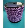 PIZZITALIANI LACES & RIBBONS SINCE 1953 PIZZITALIANI Passamaneria decorativa - Cordone Intrecciato 10mm x 10m, VIOLA - Corda Decorativa flessibile, Cordoncino per decorazioni e Artigianato, Made in Italy