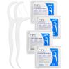 LUNEKUCK Filo Interdentale 400x dental floss filo interdentale forcelle interdentali, mantiene la bocca fresca e pulita, con 4 astucci portatili