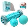 BOENFU Set di 3 palline per massaggio ai piedi, per massaggiare i piedi, per alleviare i dolori muscolari