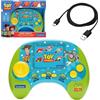 Lexibook, Disney Toy Story, Console di Giochi educativi parlanti bilingue Italiano e Inglese, 100 attività, Schermo LCD 2,8/7 cm, Batteria Ricaricabile, USB-C, Verde, JCG100TSi5LXB