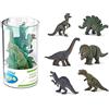 Papo 33018 - Mini Tubo Dinosauri Set 1, PVC