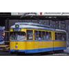 ARNOLD HN2603D Tram Duewag GT6, una luce anteriore, livrea giallo/blu Essen, ep. IV-V, con decoder DCC Loco - Elettrico