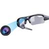 PUSOKEI Smart Fotocamera Vetri, Registrazione Video HD Sport Sport Action Camera, Foto da 12 MP e Video 1080p, Lenti Polarizzate e Anti-shake per il Ciclismo