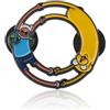 PLITI Spilla per fan dei cartoni animati, idea regalo per fan dei cartoni animati, per amanti dei programmi televisivi animati, Medio, Acciaio inossidabile