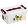 SUNWARE perfectly organised Sunware Q-line Porta Crocchette Cane 6L - 40x30x18cm - Contenitore Cibo Gatti e Piccoli Animali - Compatto con Coperchio