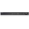 DELL 210-ABNW DELL PowerConnect N2024P Switch di rete gestito L3 Gigabit Ethernet (10/100/1000) Supporto Power over Ethernet (PoE) 1U Nero