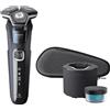 Philips SHAVER Serie 5000 S5885/50, Rasoio rotante, Blu, SkinIQ, Pulsanti, SH71, 2 anni