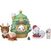 Sylvanian Families Casa con albero di Natale e figure di bambini