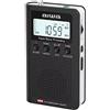 Aiwa RSD-45BK, Da viaggio, AM, FM, LCD, 3,5 mm, Nero, Scroll