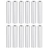PATIKIL Distanziatori in Alluminio M3, 12pz Spacer Metallico Alluminio 3mm ID x 5mm OD x 28mm L Vite Distanziale Filettata Distanziatore Rotondo per Auto RC Droni Scheda Madre, Argenteo