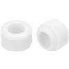 QUARKZMAN 15pz Perline Isolanti in Ceramica, 5,3mm x 12mm x 7mm Fascio di Fili Elettronici Isolamento Protezione Termica Tubo Ceramico a Forma Rotonda per Fascio di Cavi, Protezione Filo