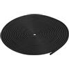 QUARKZMAN Nastro Tenuta Gomma Espansa, Diametro 3mm (1/8) Lunghezza 7 Metri (22,96 piedi) Gomma EPDM Rotonda per Guarnizioni Fai Da Te Magazzino Tappetini Tubi Schiuma Artigianato