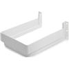 UMAXO Ritaglio a sifone in plastica, superficie: bianco, 3011915 per lavandino, armadietto da cucina, armadietto da bagno, sifone, scarico