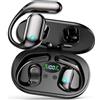 MRLI AI Cuffie Traduzione Simultanea Bluetooth 6.1：4 in 1 Auricolari Traduttori Istantanei - 164 Lingue Cuffie Traduttore Vocale con 7 Modalità - Auricolare Simultaneo in Tempo Reale per Viaggi Affari