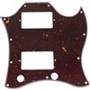 Musiclily Pro 11 Fori Battipenna Full Face per Chitarra Elettrica EPI China Made SG Standard, 4 strati Tortoise Shell